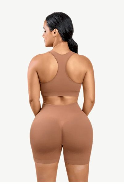 Load image into Gallery viewer, Butt Lift Bliss: Wide-Strap Abdominal Fit Sportswear for Curves that Wow
