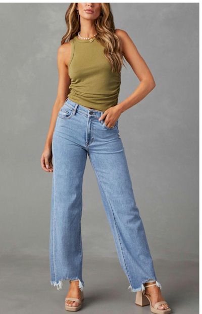 Load image into Gallery viewer, Chic Confidence Denim Delight
