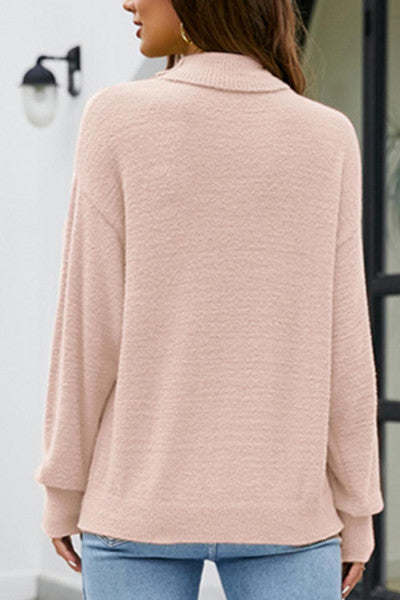 Load image into Gallery viewer, Chic Sophistication: Versatile Turtleneck Sweater with a Hint of Stretch
