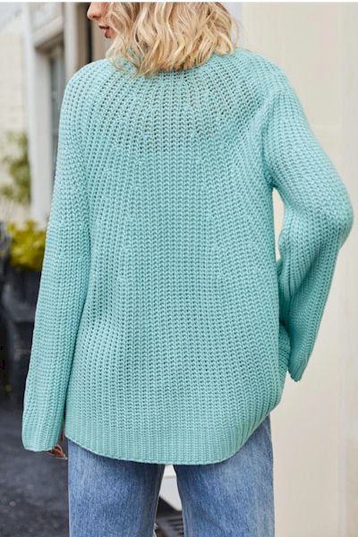 Load image into Gallery viewer, Stay Snug in Style: Versatile Knitted Sweater with 5 Color Options
