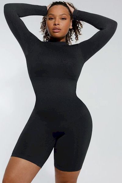 Load image into Gallery viewer, ContourFit High-Neck Shaping Jumpsuit
