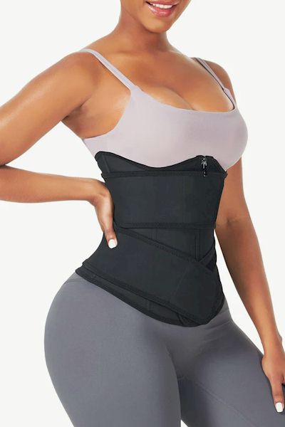 Double Compression Glamour: Double Waist Straps for Tummy and Waist Shaping