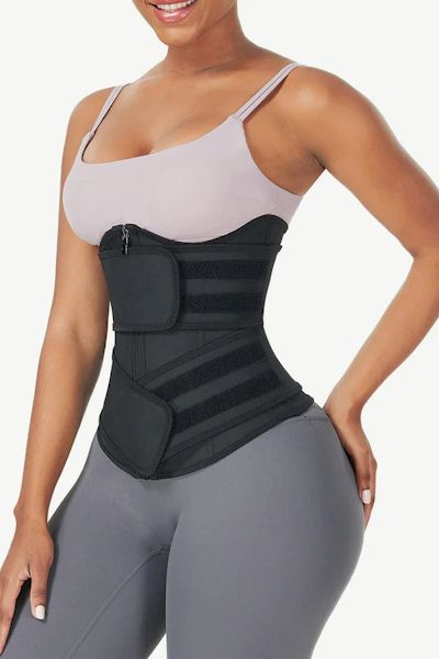 Double Compression Glamour: Double Waist Straps for Tummy and Waist Shaping