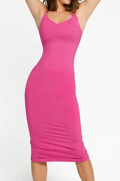 Versatile Elegance: Deep V Sling Shaping Dress