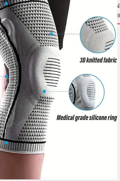 Load image into Gallery viewer, Compression Knee Sleeve with Silicone Support – Ultimate Knee Pain Relief
