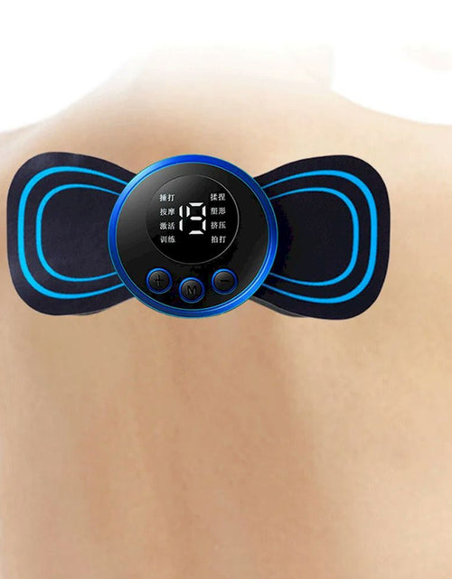 Load image into Gallery viewer, EMS Electric Foot Massager Pad with 19 Intensity Levels Plus EMS Electric Neck and Back Massager
