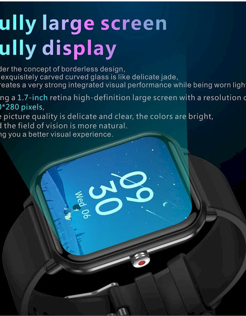 Load image into Gallery viewer, Smart Watch for Women and Men – Full Touch Screen, Fitness &amp; Health Tracker 2024
