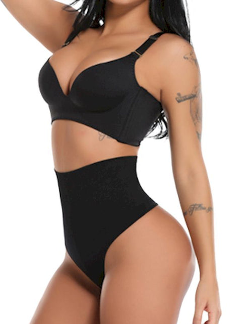 Load image into Gallery viewer, Flaunt Your Curves with High Waist Thong Control Panty Shapewear
