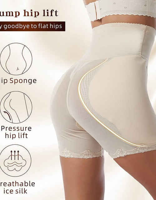 Load image into Gallery viewer, Tummy Control Hip Enhancer Padded Panty Shapewear
