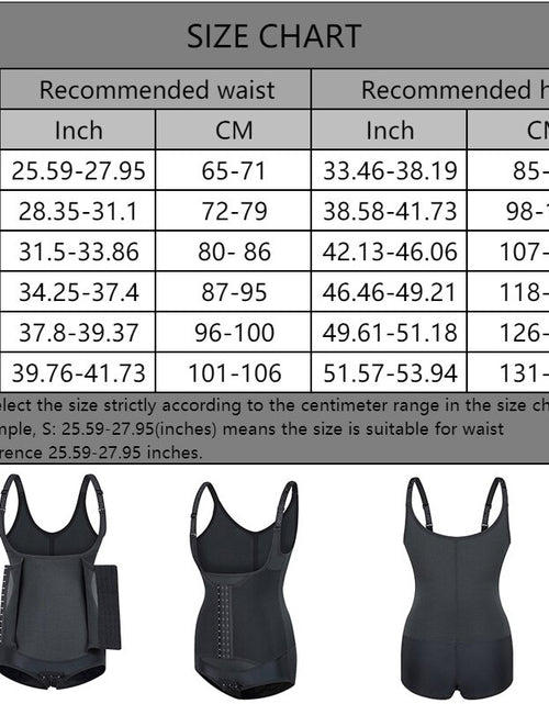 Load image into Gallery viewer, Open  Crotch Adjustable Shoulder Straps Waist Trainer Boysuit Shapewear
