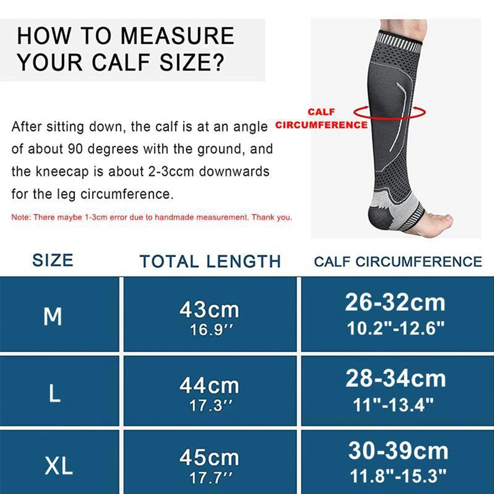 Orthopedic Compression Socks – Knee High Support Stockings for Sports & Recovery