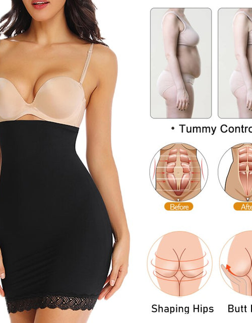 Load image into Gallery viewer, High Waist Half Slip Underdress Shapewear
