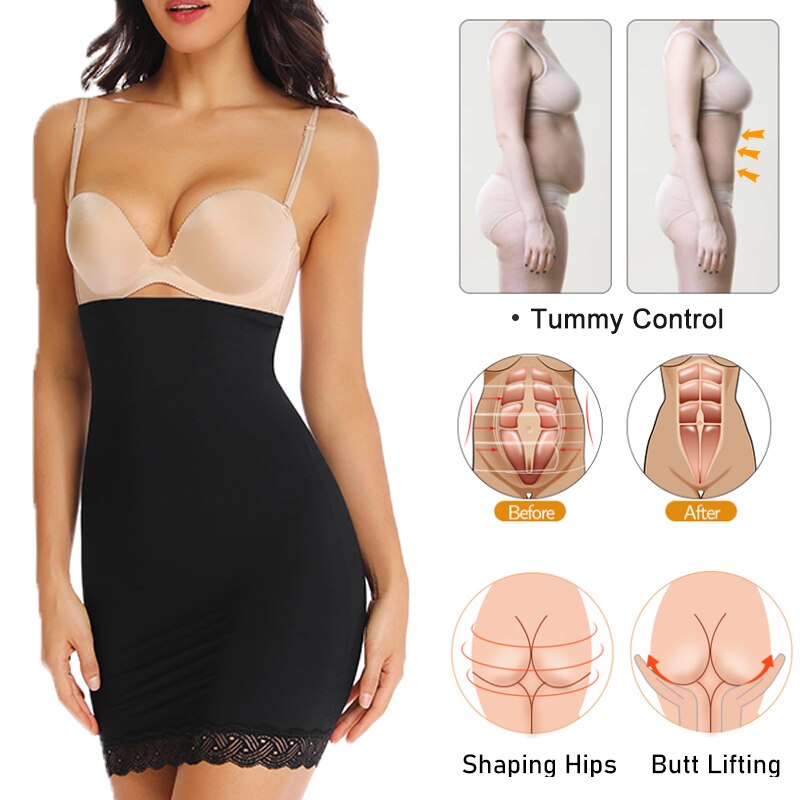 High Waist Half Slip Underdress Shapewear