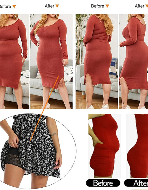 Load image into Gallery viewer, High Waist Cinchers Push Up Seamless Pads Fake Hip Lifting Shapewear
