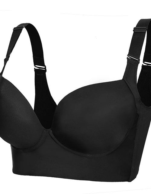 Load image into Gallery viewer, Deep Cup Push Up Bras Back Fat Shaper
