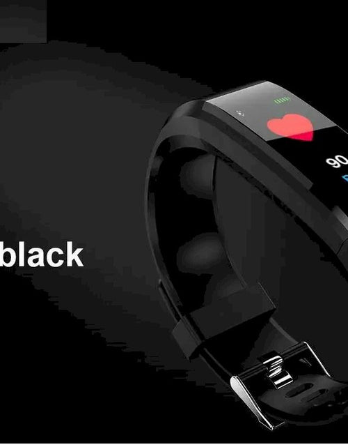 Load image into Gallery viewer, Smart Fitness Tracker Watch with Heart Rate &amp; Blood Pressure Monitor
