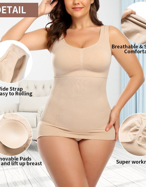 Load image into Gallery viewer, Cami Tank Top Body Shaper Vest Corset Shapewear
