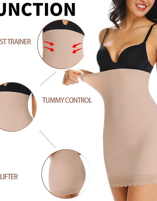 Load image into Gallery viewer, High Waist Half Slip Underdress Shapewear
