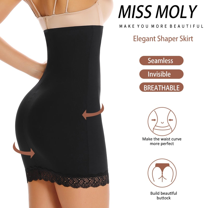 High Waist Half Slip Underdress Shapewear