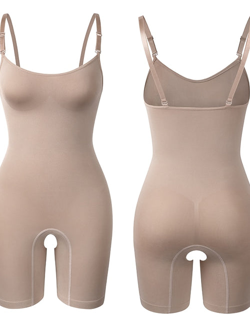 Load image into Gallery viewer, Seamless Bodysuit Butt Lifter Tummy Control Chest Enhancing Shapewear
