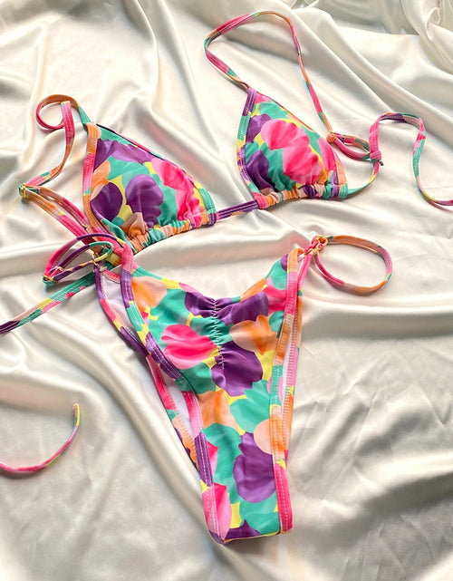 Load image into Gallery viewer, Flirty Splash: Sexy Swimwear Delight
