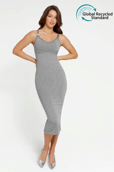 Eco Chic: Seamless Suspender Body-Wearing Shaping Dress