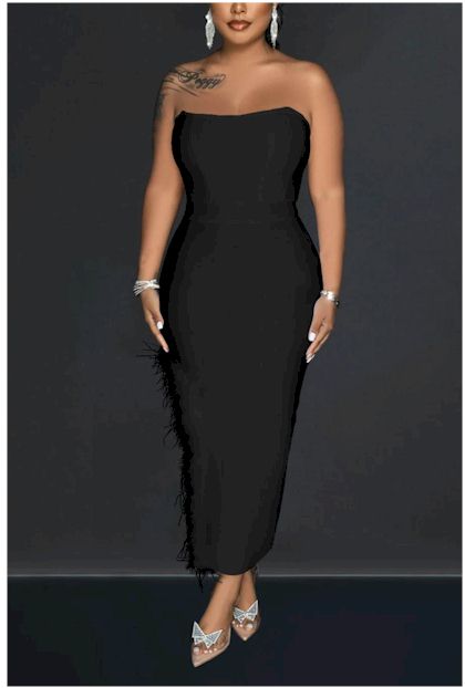 Load image into Gallery viewer, Sultry and Stylish: Turn Heads in our Sexy Side High Slit Maxi Dress
