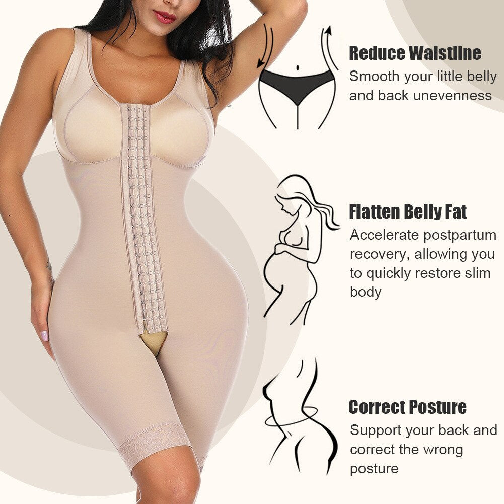 Colombian Girdle Waist Trainer Butt Lifter Shapewear Women