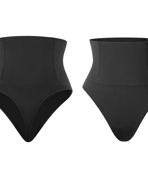 Load image into Gallery viewer, Flaunt Your Curves with High Waist Thong Control Panty Shapewear
