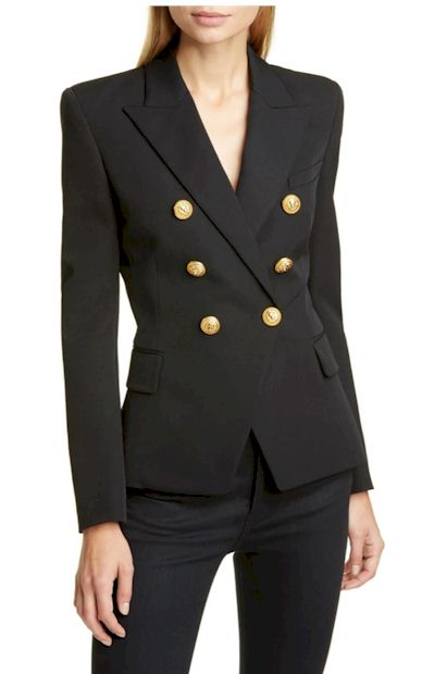 Load image into Gallery viewer, Timeless Elegance: Classic Double-Breasted Blazer for Every Season
