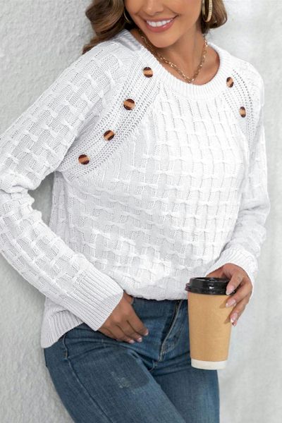 Load image into Gallery viewer, Effortlessly Stylish and Enduringly Cozy: All-Match Casual Sweater
