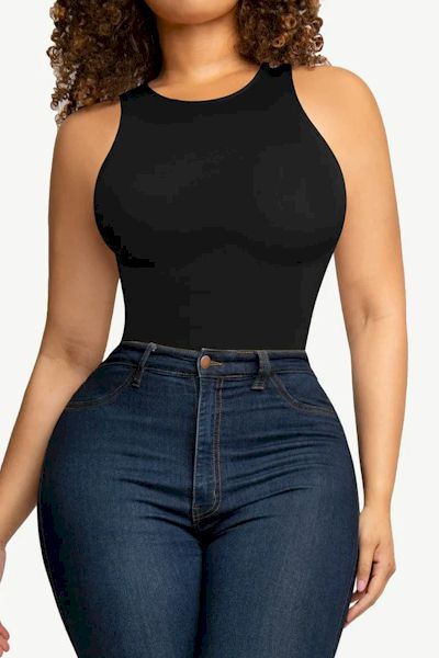 Load image into Gallery viewer, Eco-Friendly Seamless  Thong Shaping Bodysuit: Show Off Your Curves with Confidence
