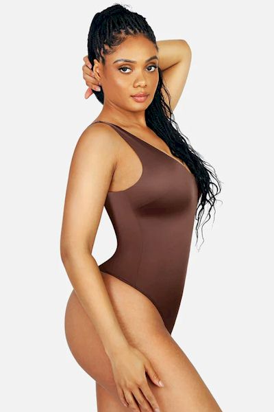 Load image into Gallery viewer, Sculpted Confidence: Deep V-Neck Butt Lifting Shapewear Thong
