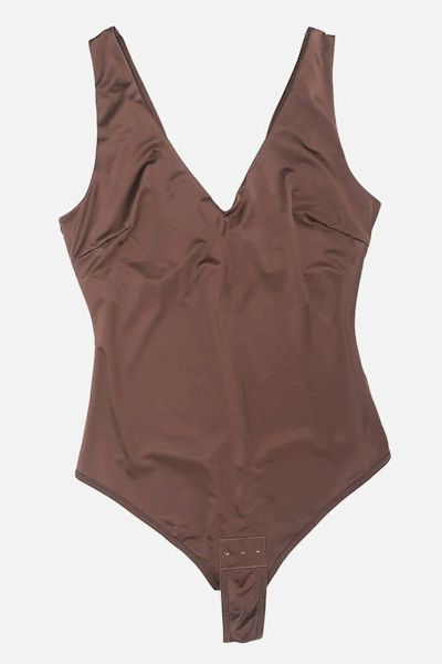 Load image into Gallery viewer, Sculpted Confidence: Deep V-Neck Butt Lifting Shapewear Thong
