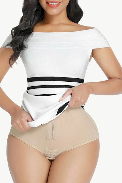 Load image into Gallery viewer, Sculpted Confidence: High Waist Fajas Shaper Shorts with Steel Bones
