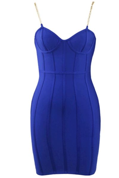 Load image into Gallery viewer, Modern Sensuality: Stretchy Hollow Bodycon Mini Dress
