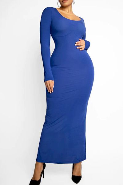 Sculpt & Lift: Abdomen Tightening Dress for Curves and Confidence