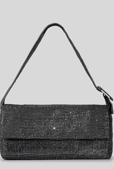 Load image into Gallery viewer, Elegance Redefined: Shine Bright with our Rhinestone Décor Shoulder Bag
