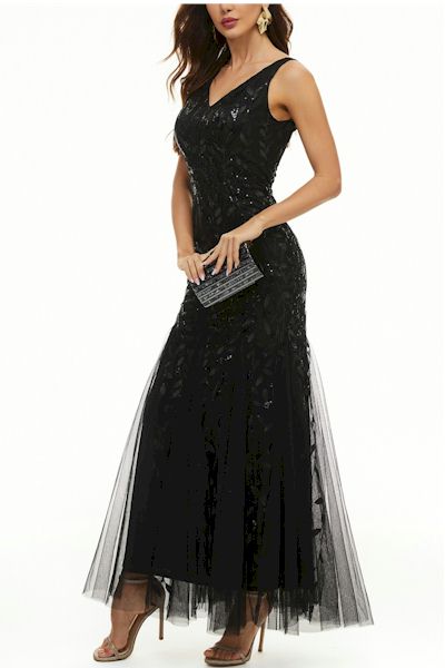 Opulent Elegance Maxi Gown