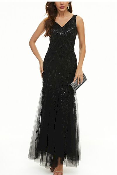 Opulent Elegance Maxi Gown