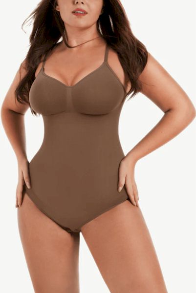 Unbelievably Chic: Seamless Jumpsuit Thong Bodysuit for Flawless Confidence