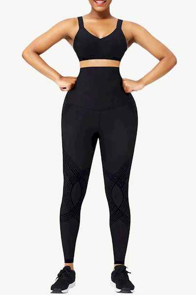 Load image into Gallery viewer, Curve Smoothing Leggings: Top-Notch Support and Flattering Fit
