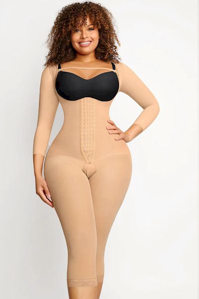 Superior Comfort and Control with Our Three-Layered Support Bodysuit