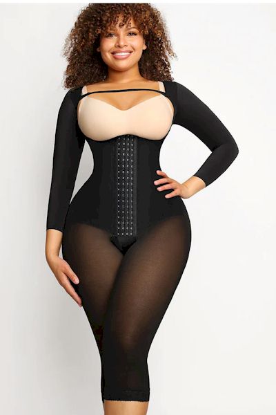 Superior Comfort and Control with Our Three-Layered Support Bodysuit