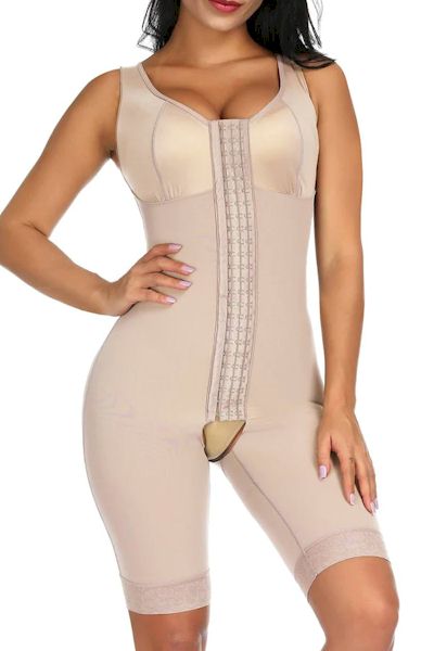 Stretch Crotchless Fajas Bodysuit: Ultimate Flexibility and Freedom