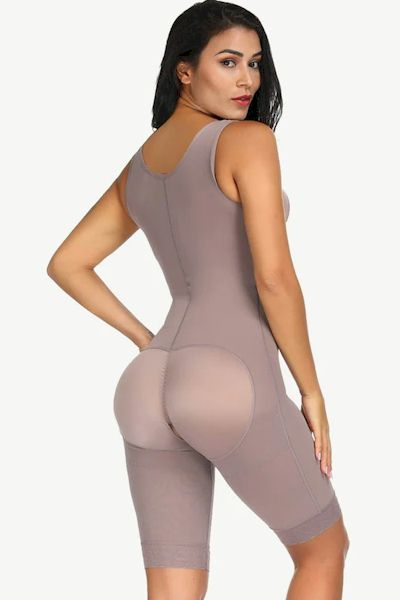 Load image into Gallery viewer, Stretch Crotchless Fajas Bodysuit: Ultimate Flexibility and Freedom
