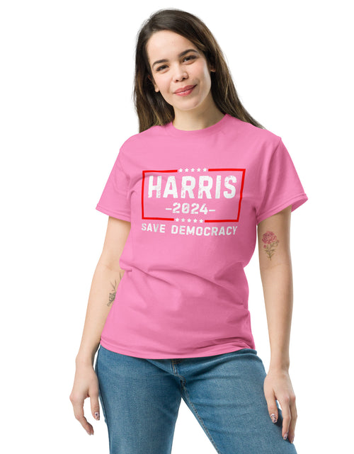 Load image into Gallery viewer, Kamala Harris - Save Democracy Unisex classic tee
