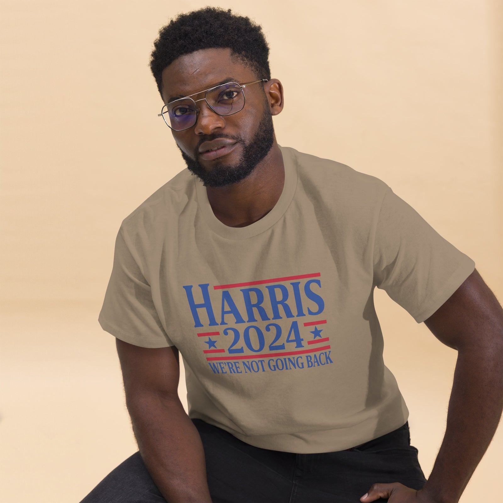 Harris 2024 We're Not Going Back Unisex classic tee