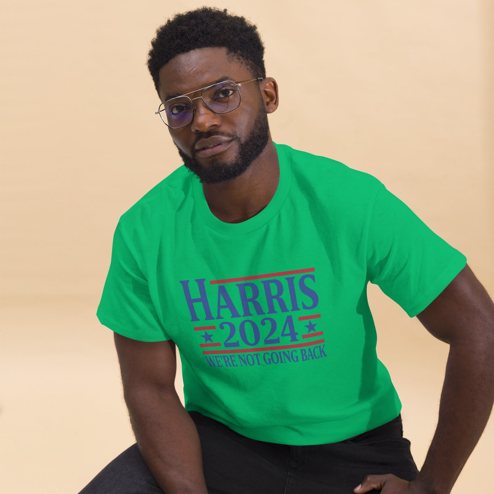 Harris 2024 We're Not Going Back Unisex classic tee