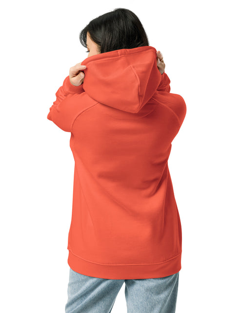 Load image into Gallery viewer, Kamala Blocks Unisex eco raglan hoodie
